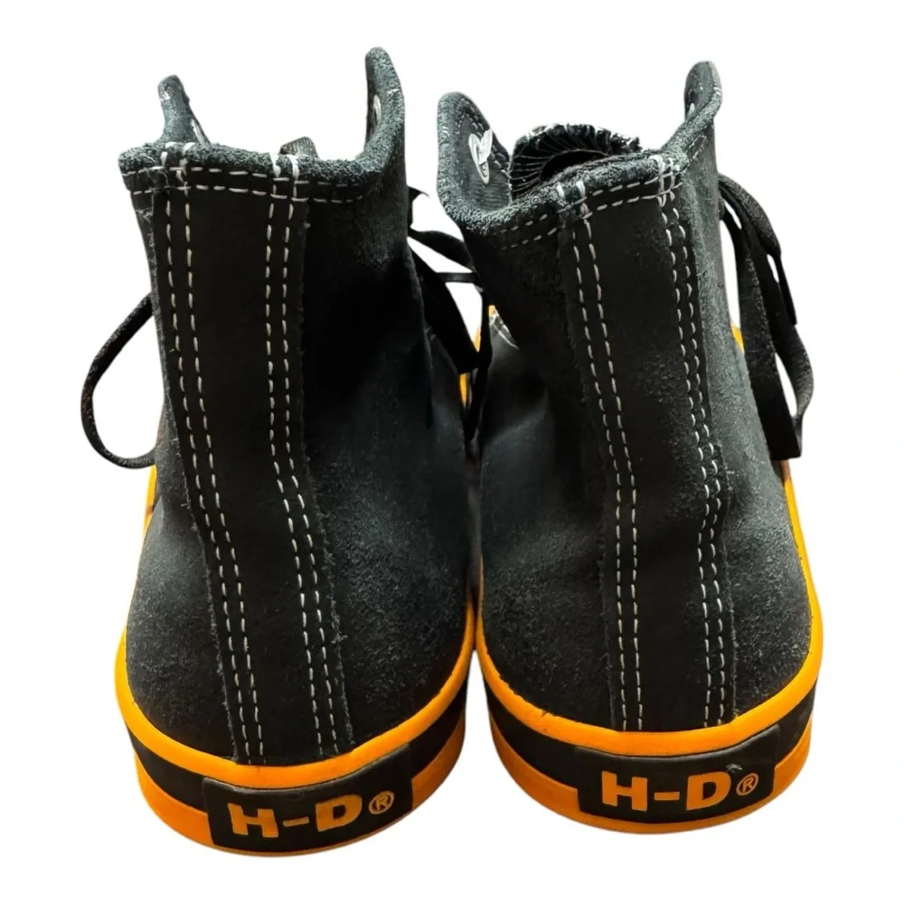 Men’s Harley Davidson Nathan HighTop Bar & Shield Sneaker Tennis Shoe Size 7.5 - Picture 5 of 8